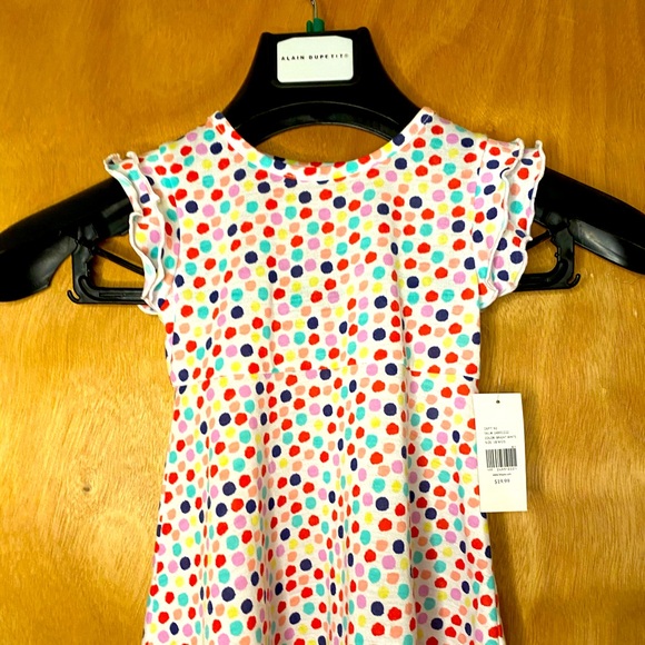 Girls Peanut & Ollie Polka Dotted Dress - Picture 4 of 5